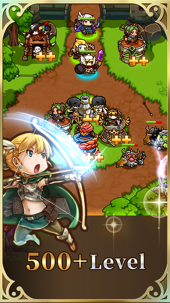 Screenshot 2: Crazy Defense Heroes