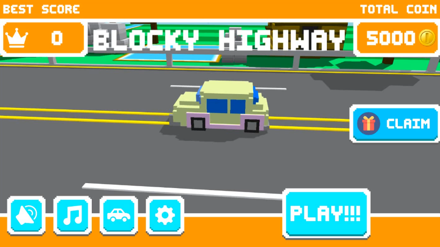 Screenshot 5: Blocky Highway