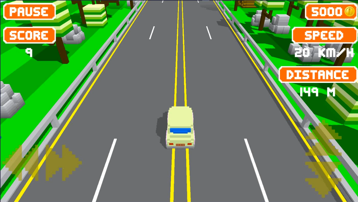 Screenshot 4: Blocky Highway