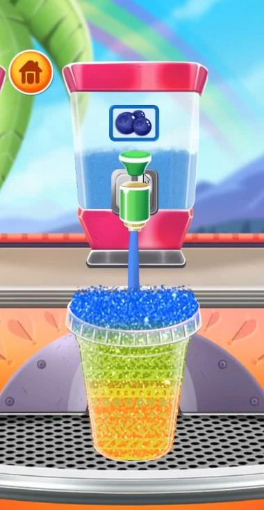 Screenshot 7: Ice Slushy Maker Rainbow Desserts
