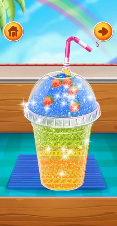 Screenshot 6: Ice Slushy Maker Rainbow Desserts