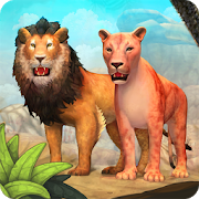 Icon: Lion Family Sim Online