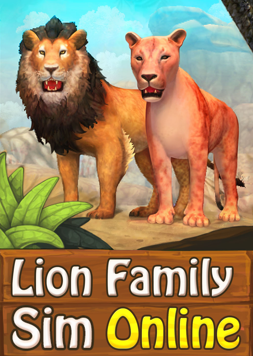Screenshot 3: Lion Family Sim Online