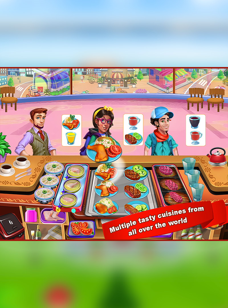 Cooking Frenzy Kitchen Cooking - Games