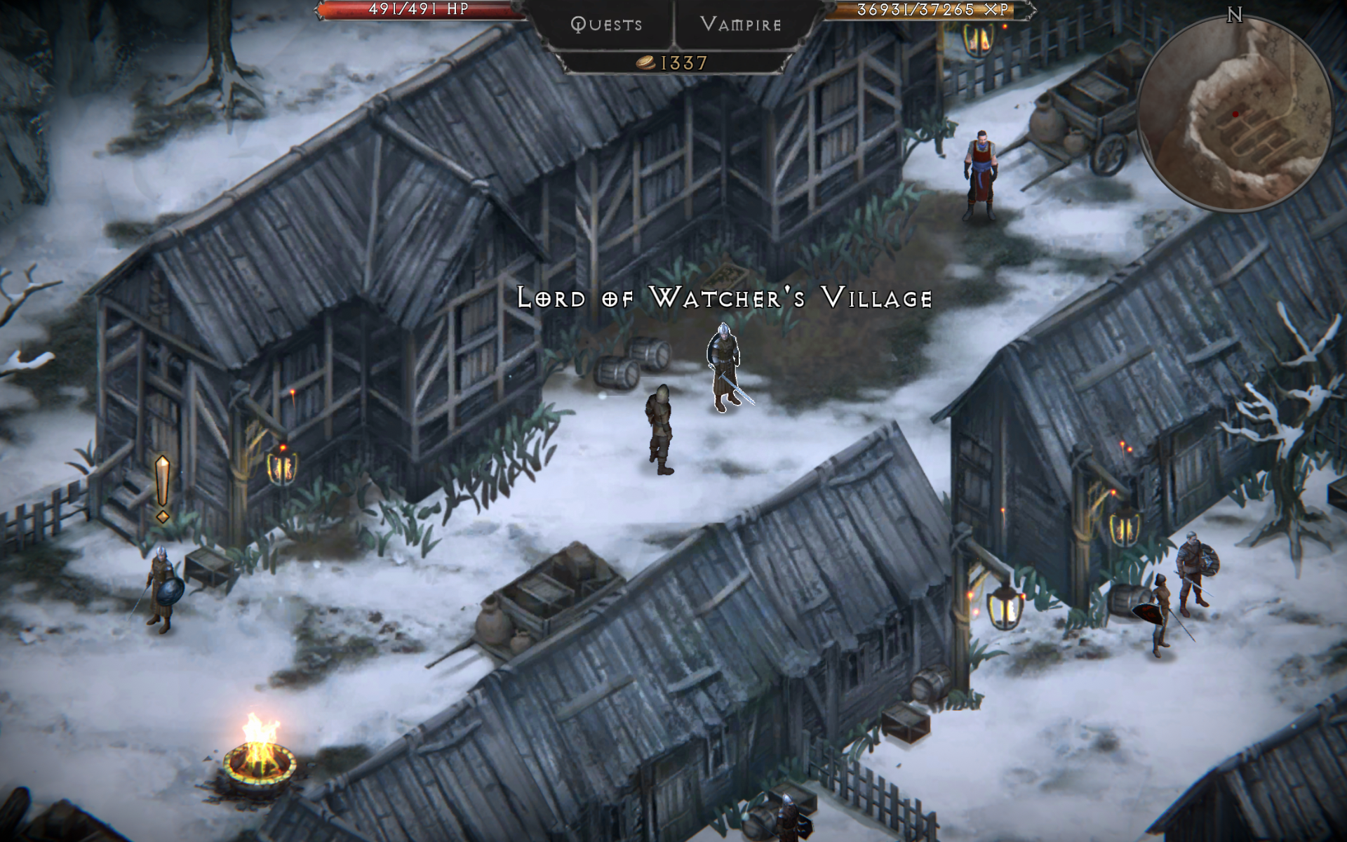 Screenshot 4: Vampire's Fall: Origins RPG