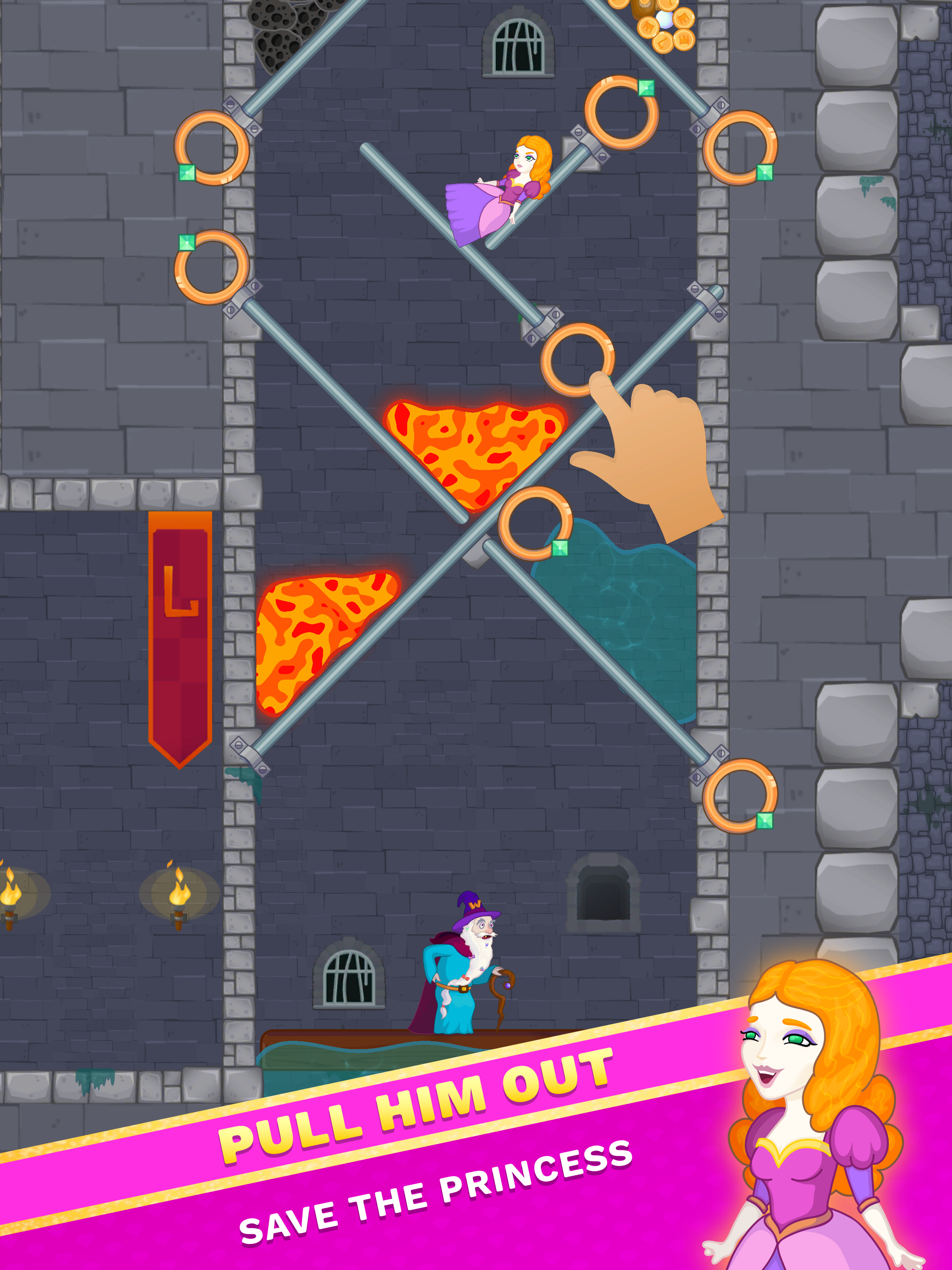 Screenshot 7: How To Loot: Pull The Pin & Rescue Princess Puzzle