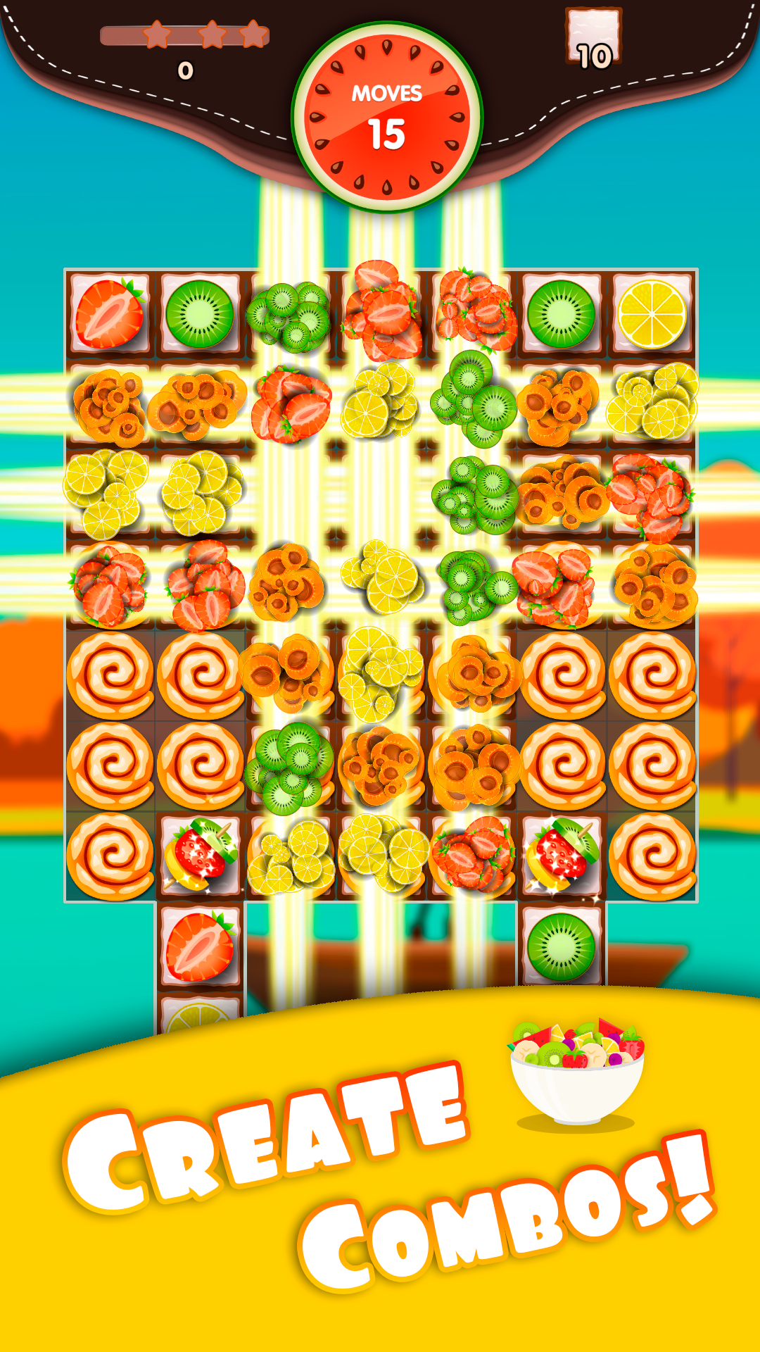 Screenshot 3: Wonder Fruits: Match 3 Game