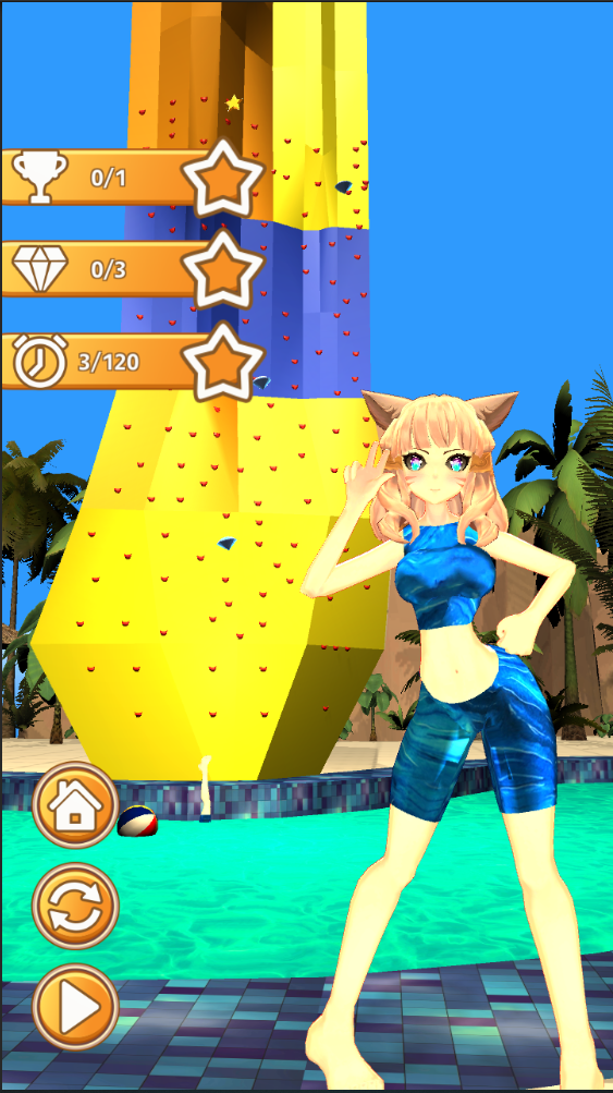 Screenshot 1: Beach Climber