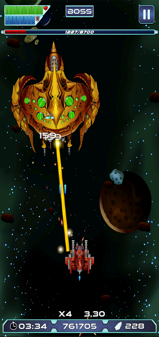 Screenshot 3: Space Shooter - Galaxy Survival
