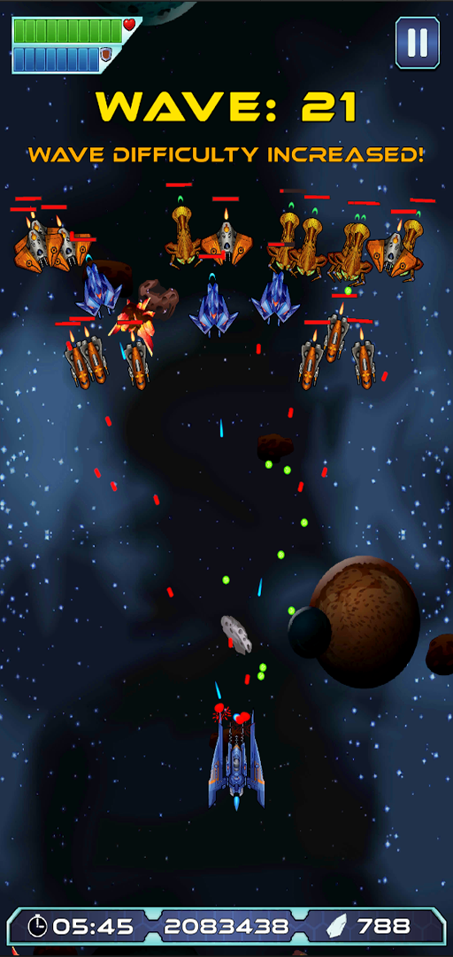 Screenshot 2: Space Shooter - Galaxy Survival