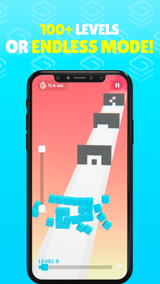 Screenshot 5: Shape Tap: Obstacle Course