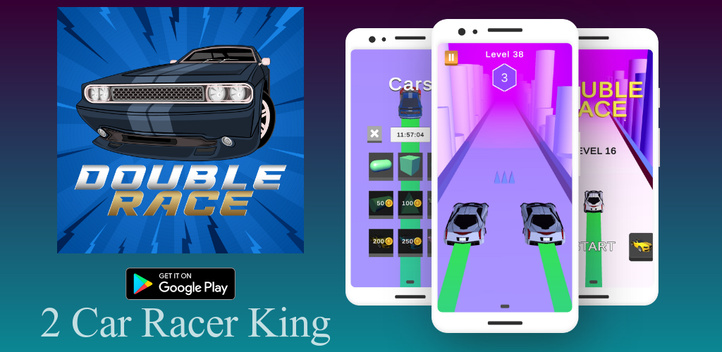 Screenshot 6: Double Race - 3 Car Racer King