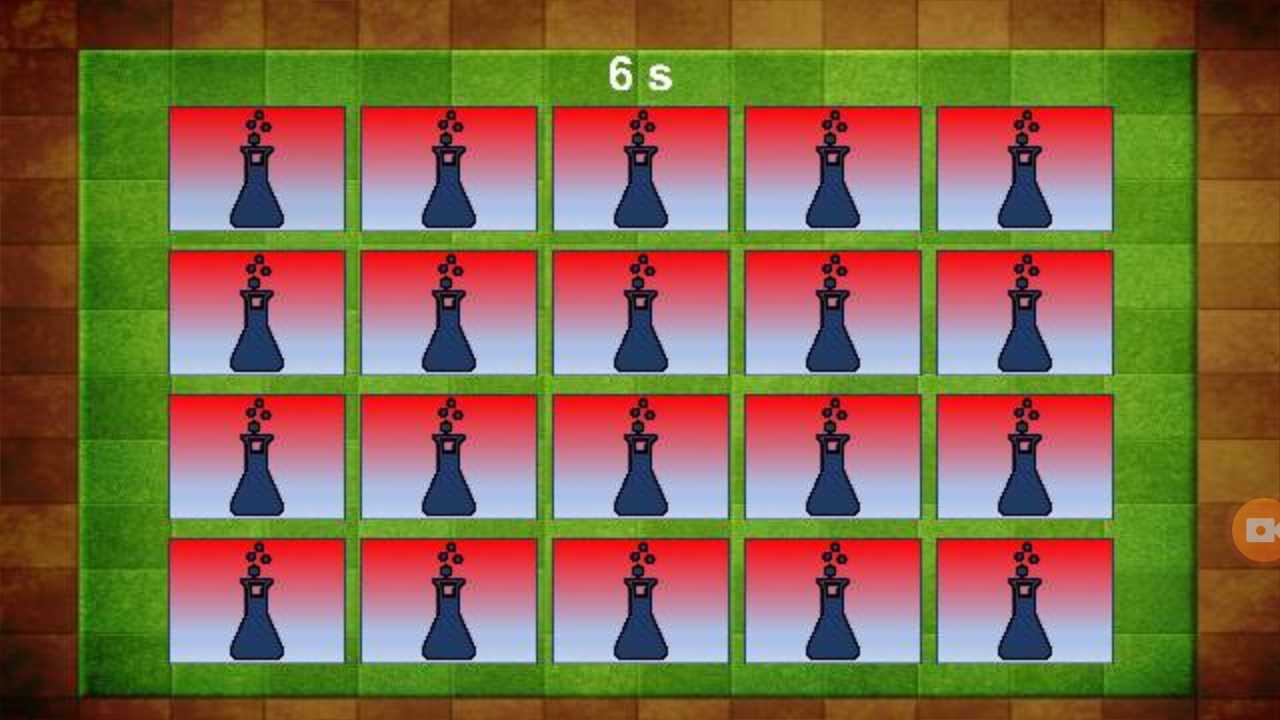 Screenshot 2: Elementos químicos - jogo da memória