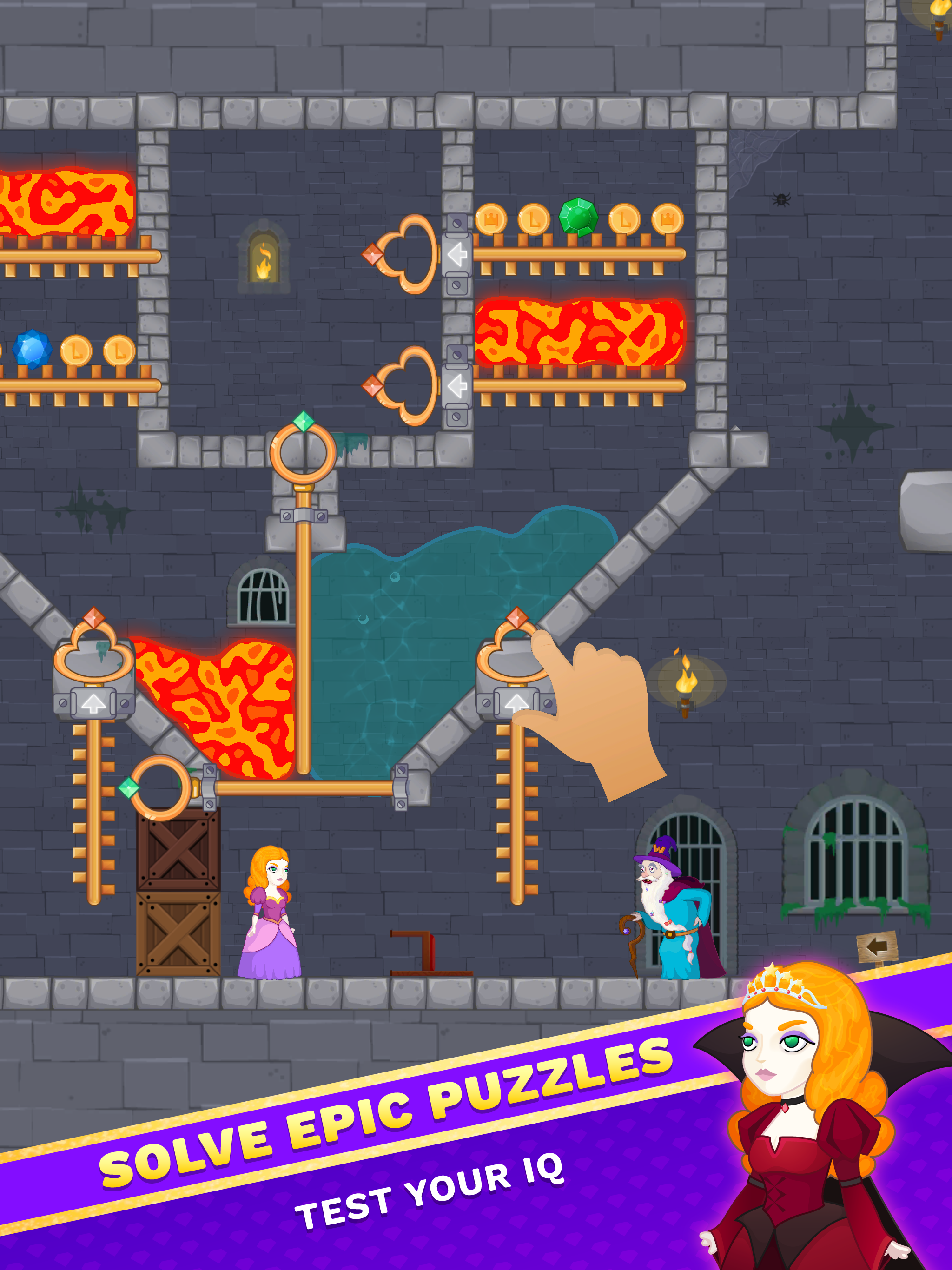 Screenshot 3: How To Loot: Pull The Pin & Rescue Princess Puzzle