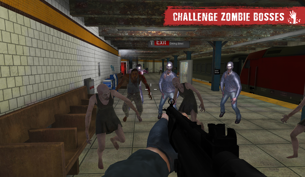 Screenshot 3: Zombie Deadly Rush  FPS