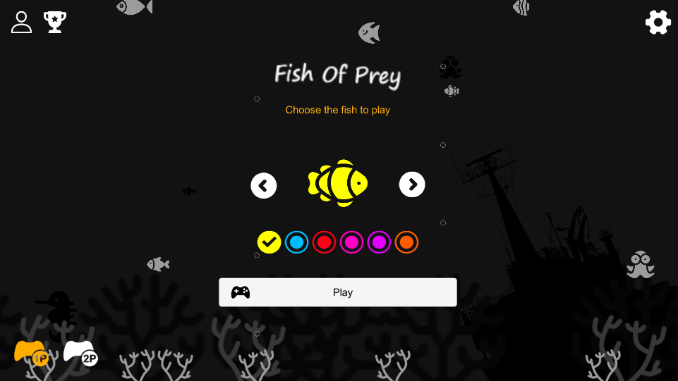 Screenshot 1: Fish of prey