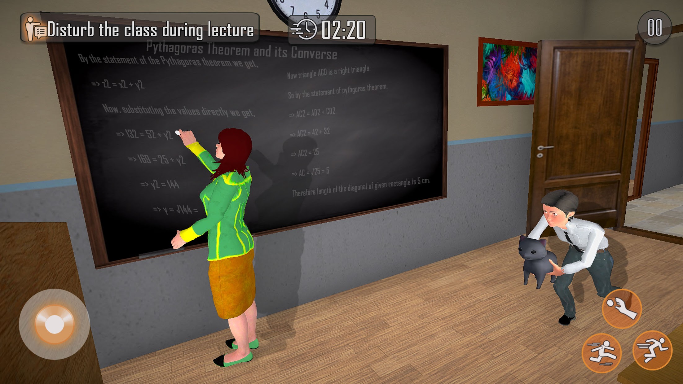 Screenshot 2: Gangster Guys School Simulation