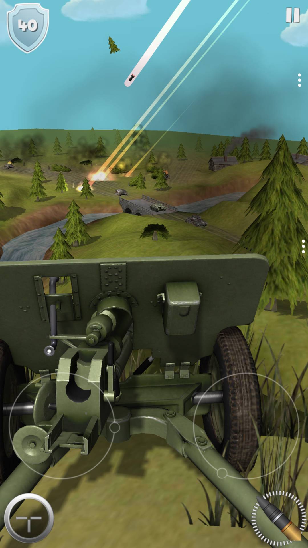 Screenshot 1: Artillery Guns Arena Sniper