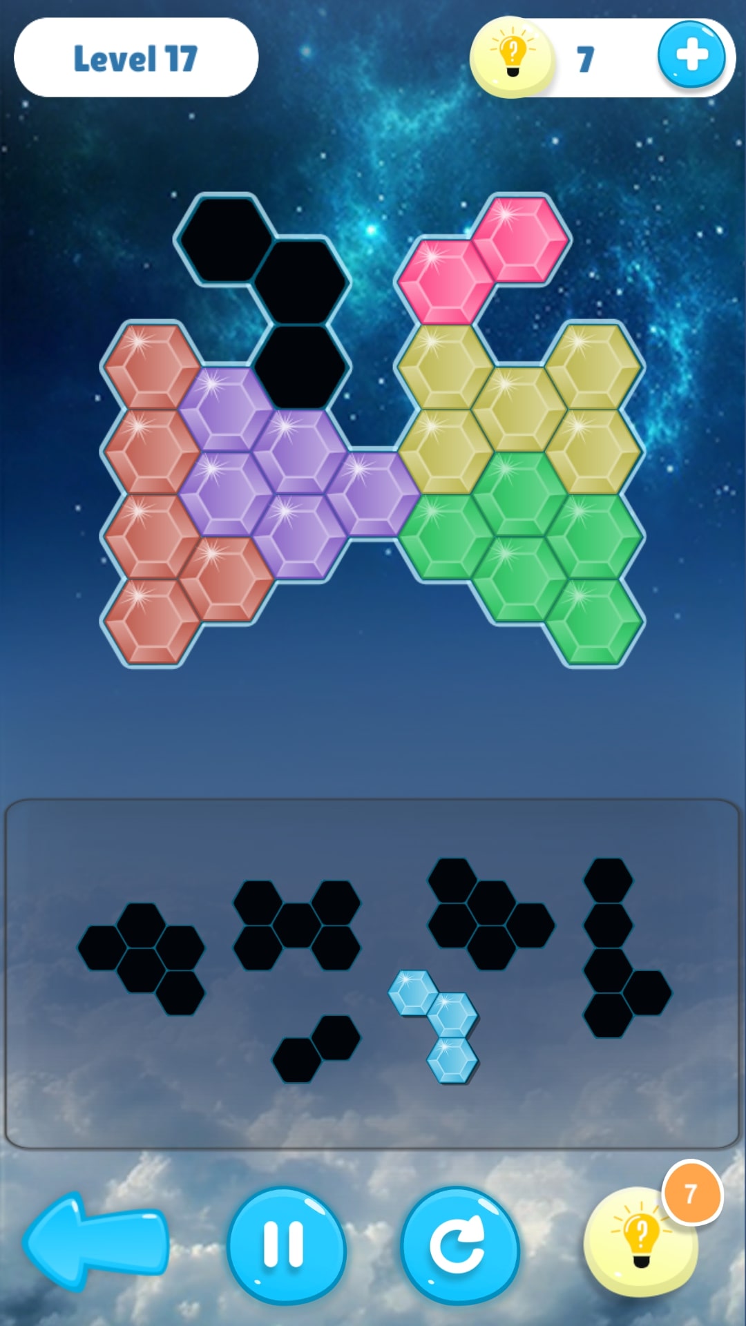 Screenshot 3: Hexa Puzzle Collection