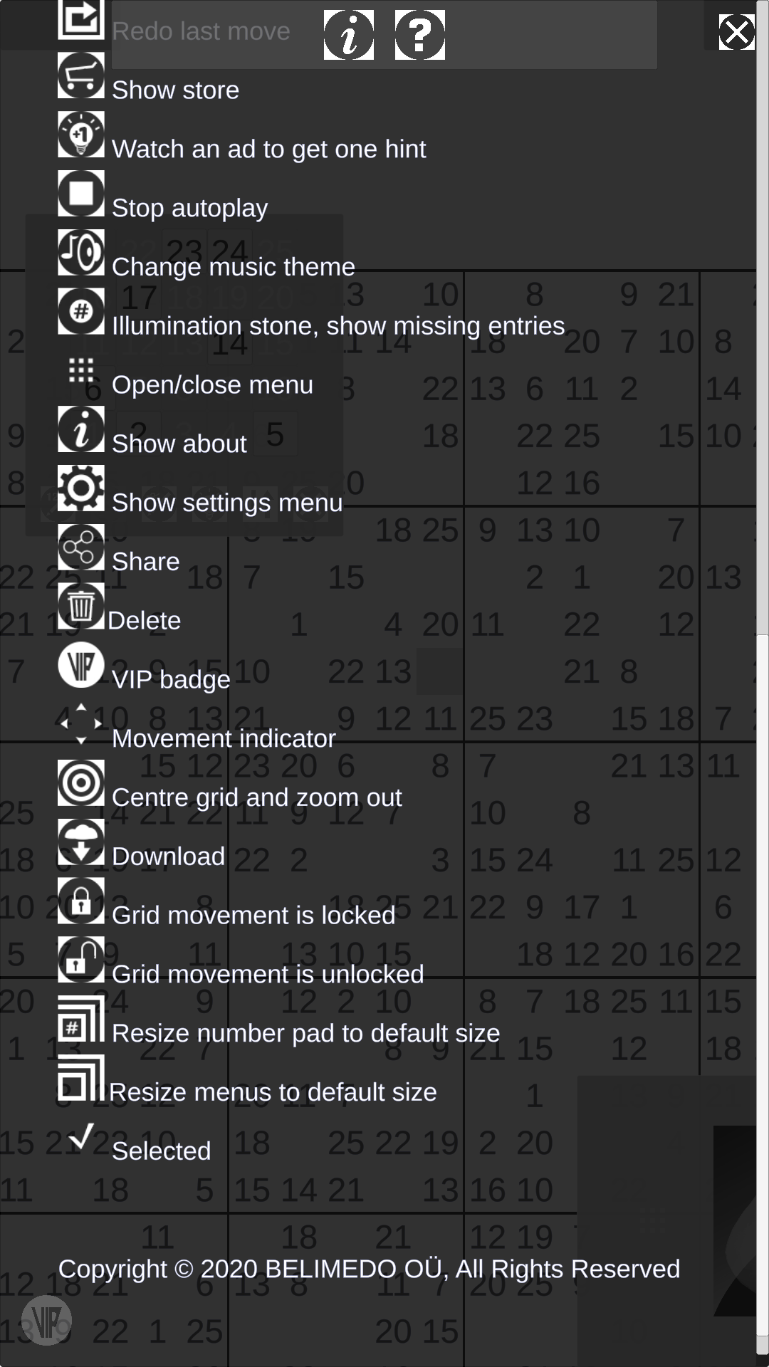 Screenshot 6: Sudoku 25 (AKA 25 x 25)