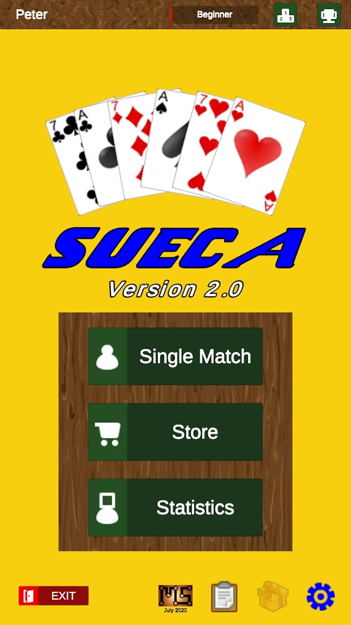 Screenshot 1: Sueca - card game