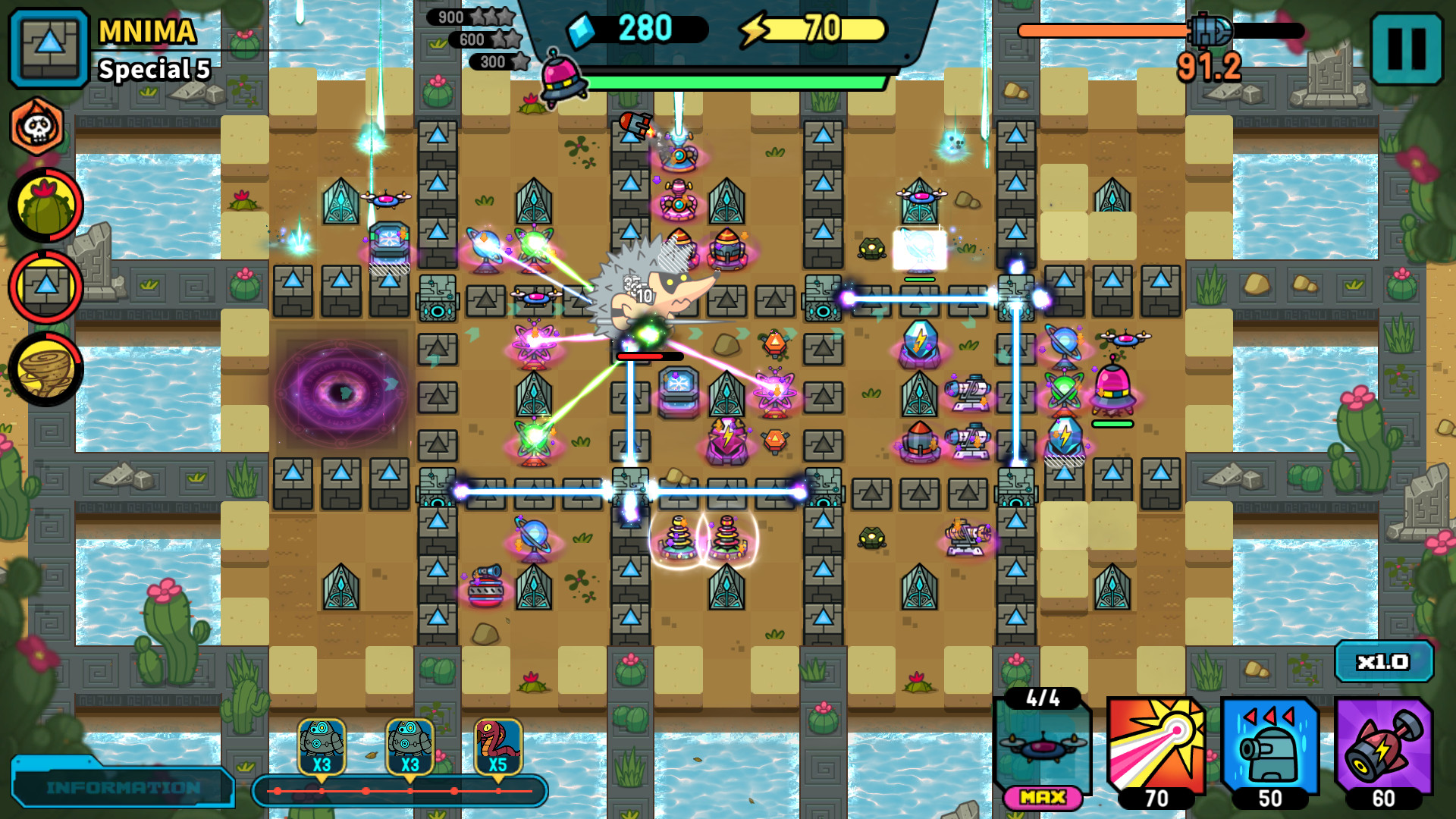 Screenshot 2: Broken Universe: Tower Defense