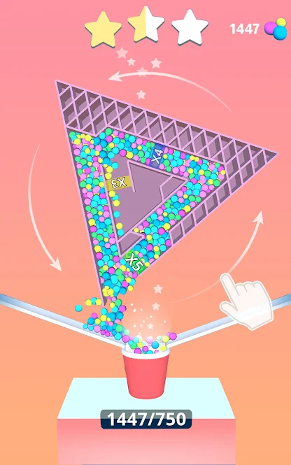Screenshot 3: Multi Balls Maze 3D - Multiply Ball Puzzle Game
