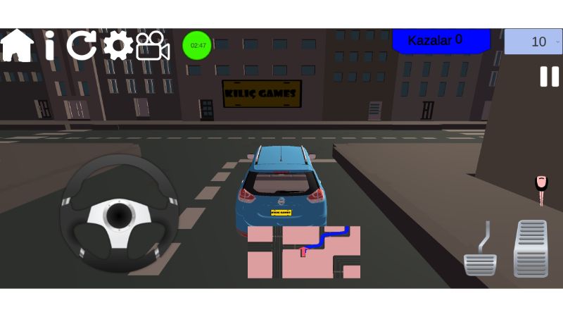 Screenshot 2: 汽车游戏：模拟器和没有互联网
