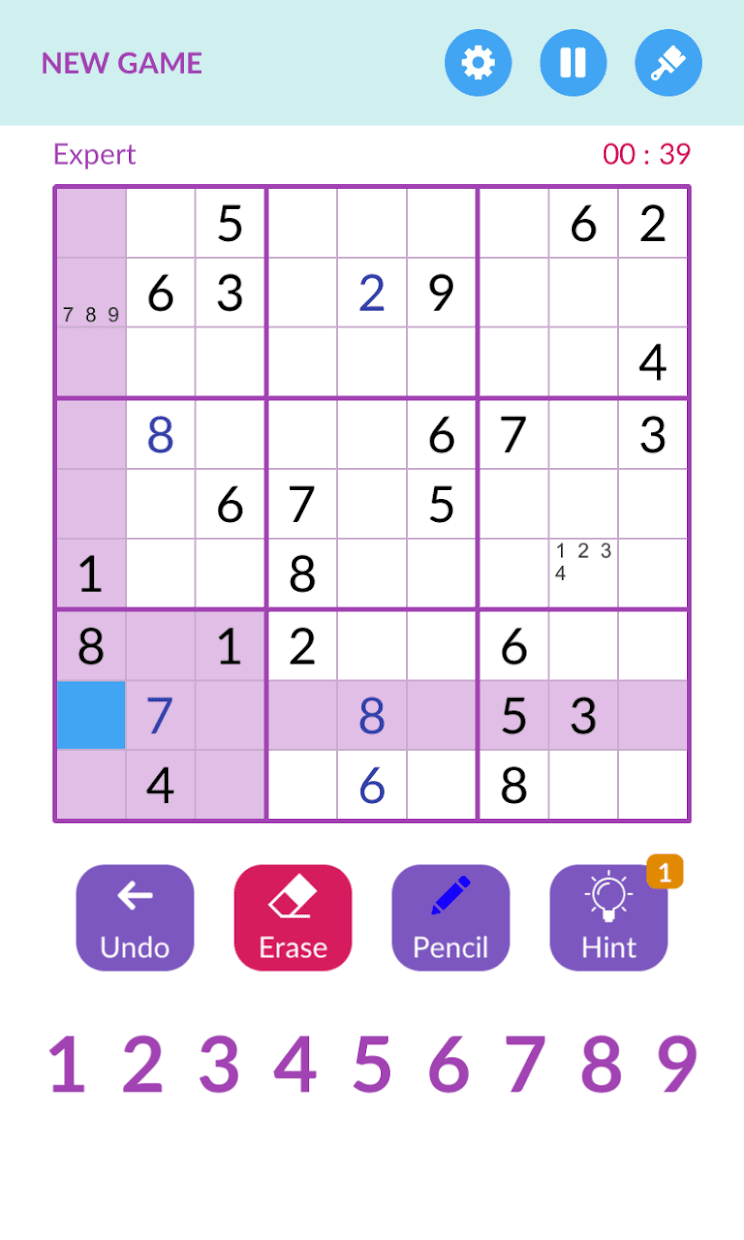 Screenshot 2: Sudoku
