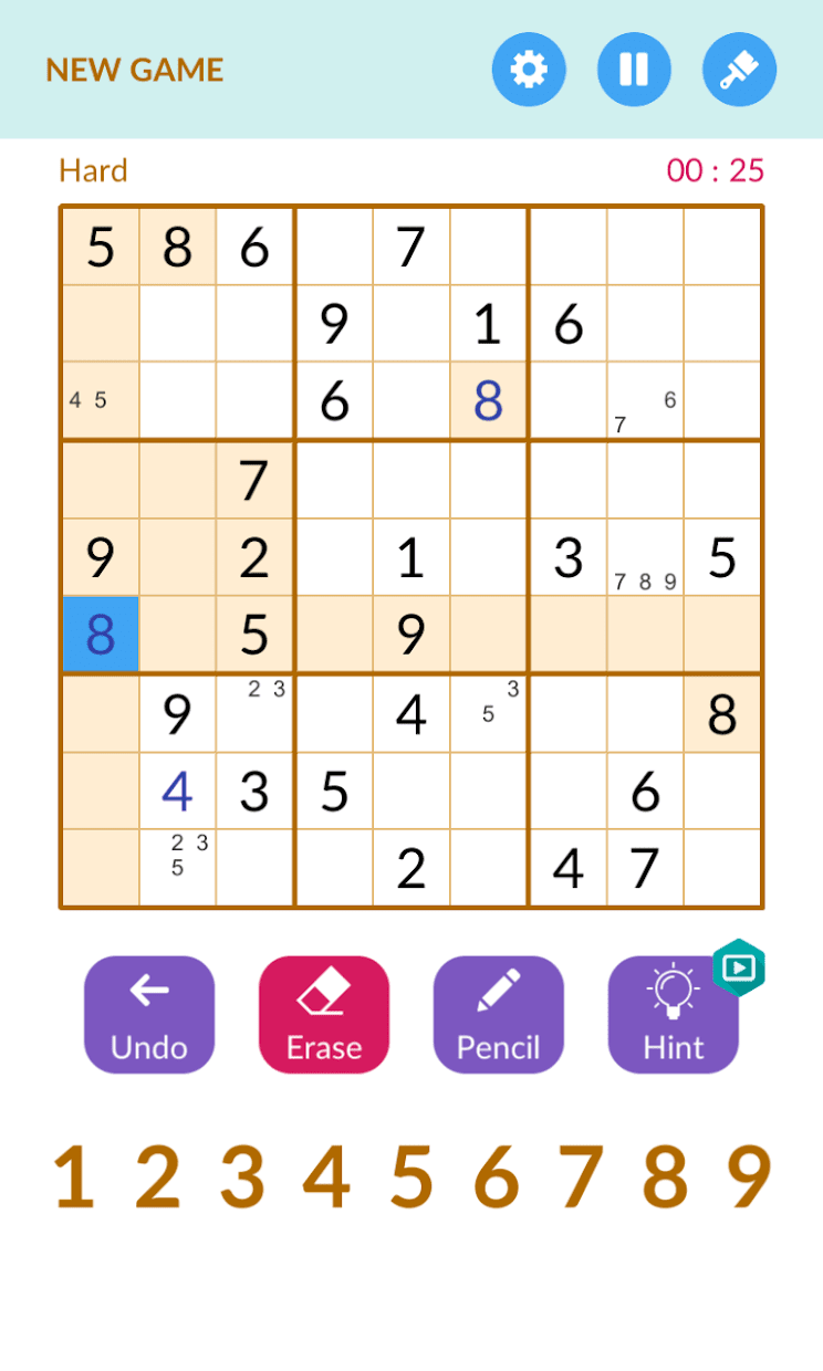 Screenshot 3: Sudoku Number - Puzzle Game