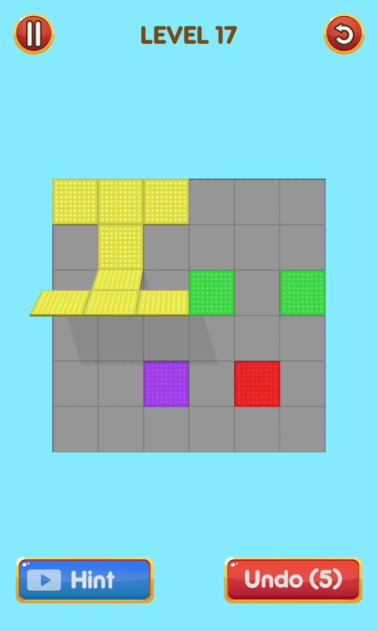 Screenshot 4: Folding block-fold up