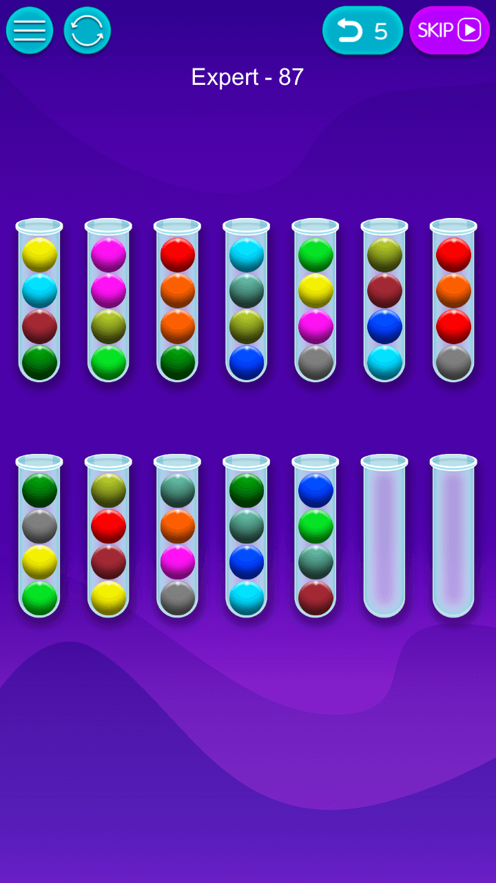 Screenshot 6: Color Pazzle - bubble sort