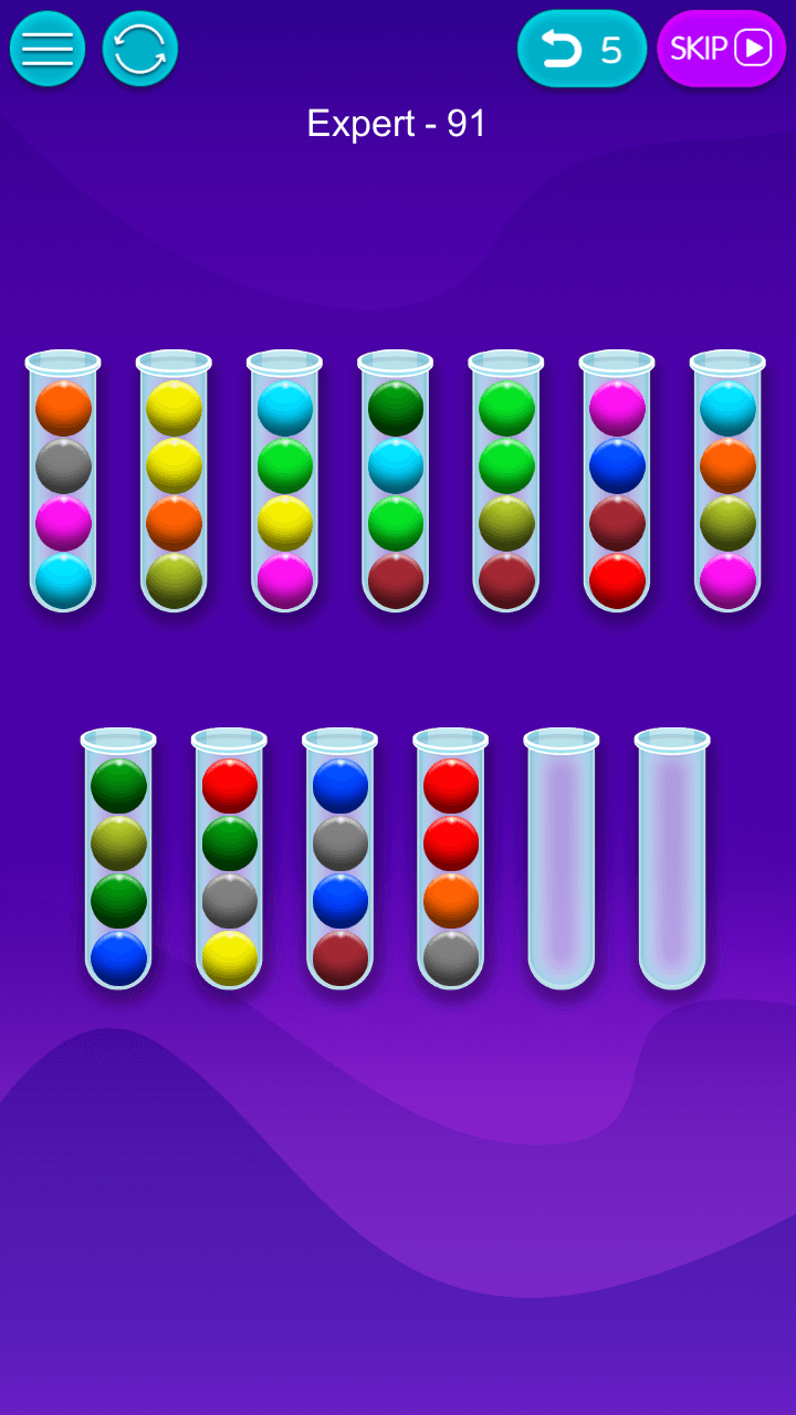 Screenshot 5: Color Pazzle - bubble sort