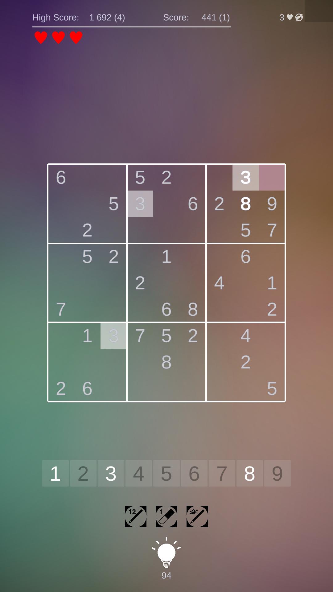 Screenshot 1: Sudoku Disco