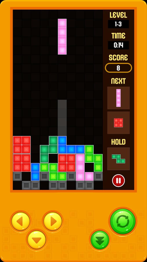 Screenshot 4: Головоломка «Тетрис» с блоками