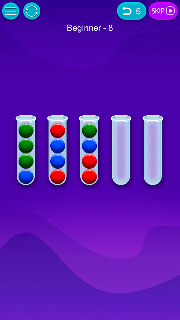 Screenshot 5: Color Pazzle - bubble sort