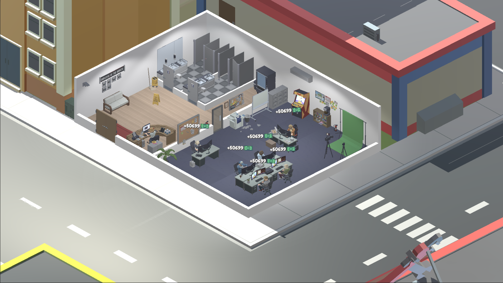 Idle office mod