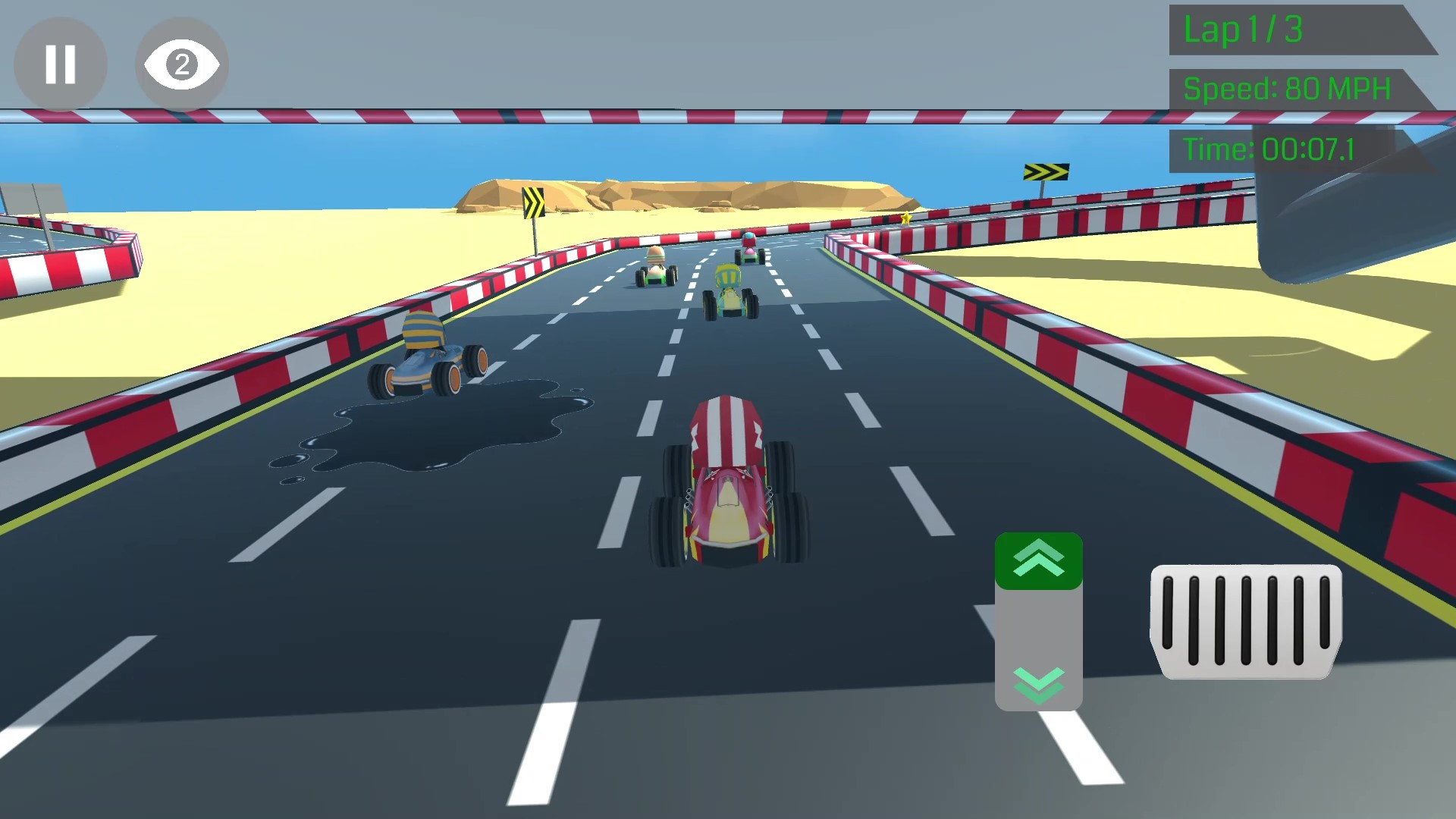 Screenshot 3: Mini Speedy Racers