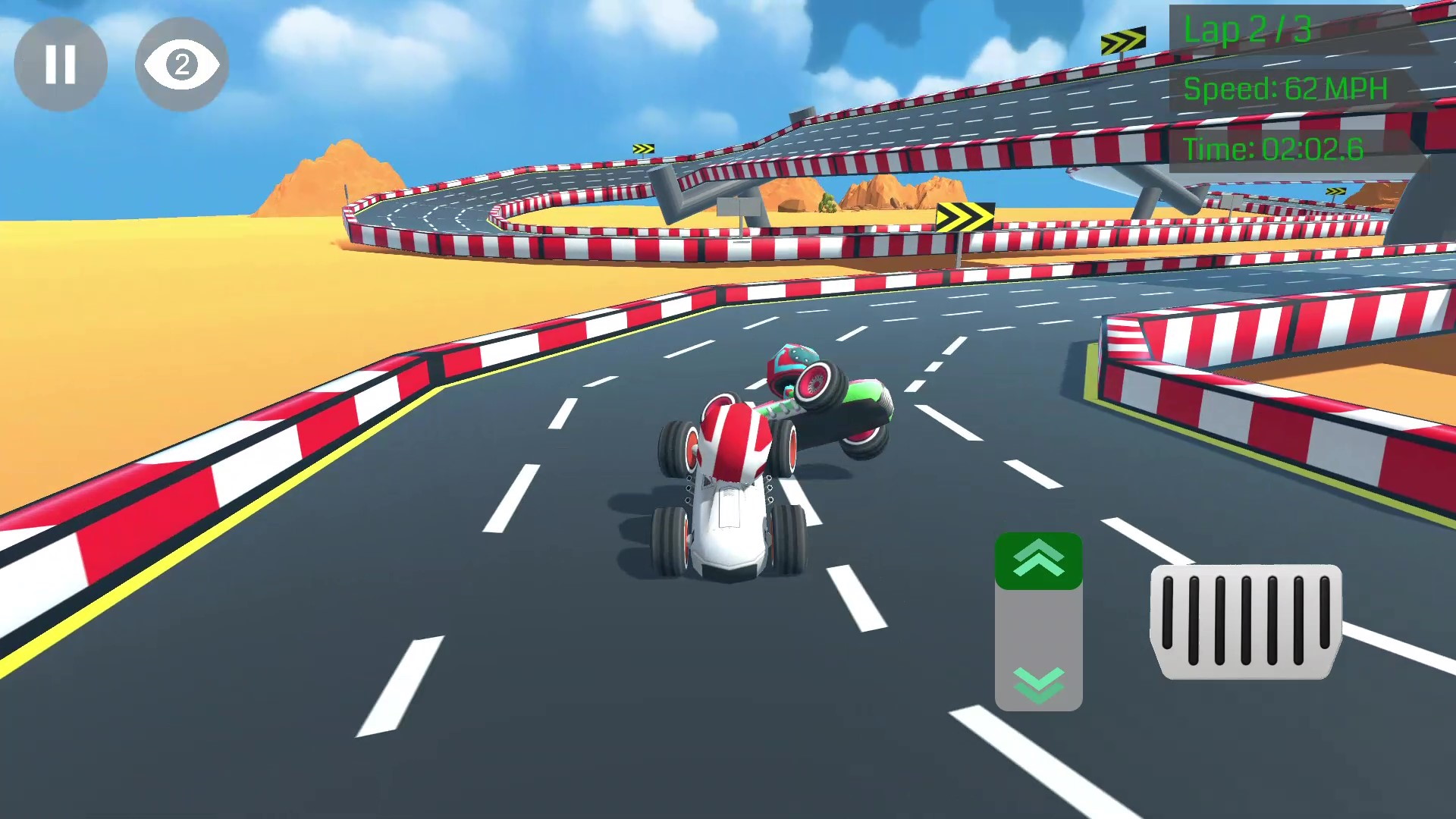 Screenshot 1: Mini Speedy Racers