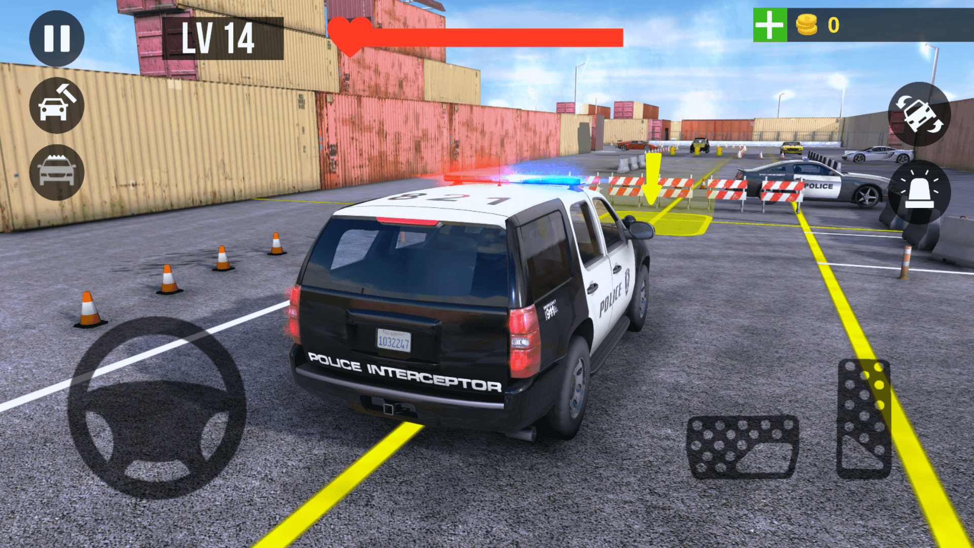 Screenshot 4: Police Car Parking Real Car