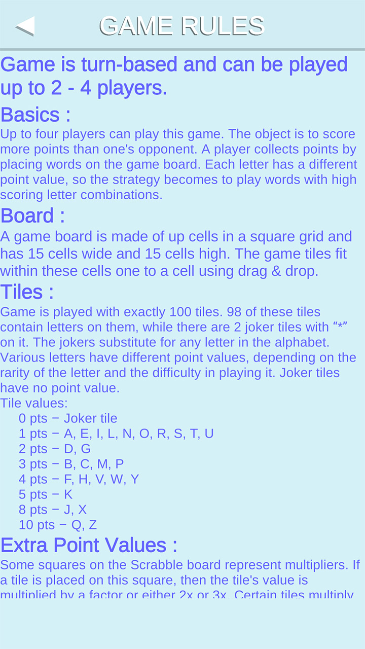 Screenshot 1: SCRABBLE - The Classic Word Game