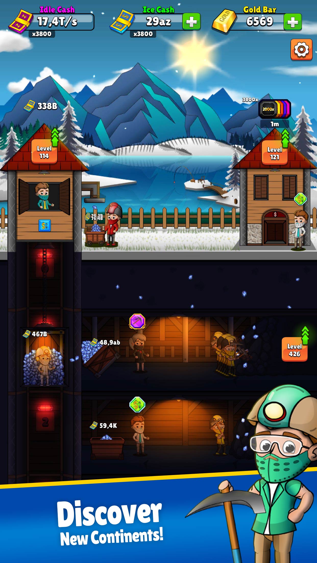 Screenshot 3: Idle Mining Company－Idle Game